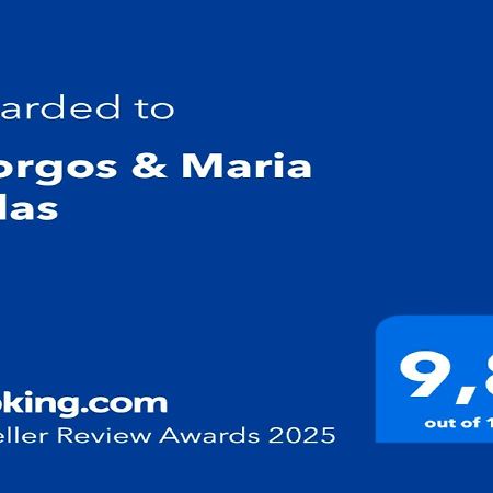 Giorgos & Maria Villas Ágios Matthaíos Dış mekan fotoğraf